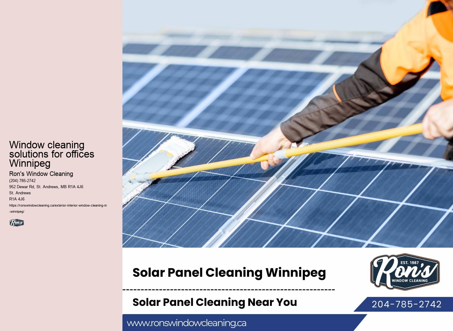 Gutter cleaning Winnipeg