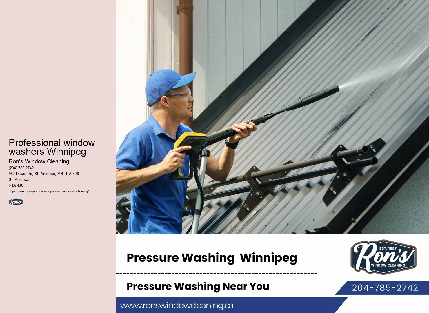 Office window cleaning Winnipeg