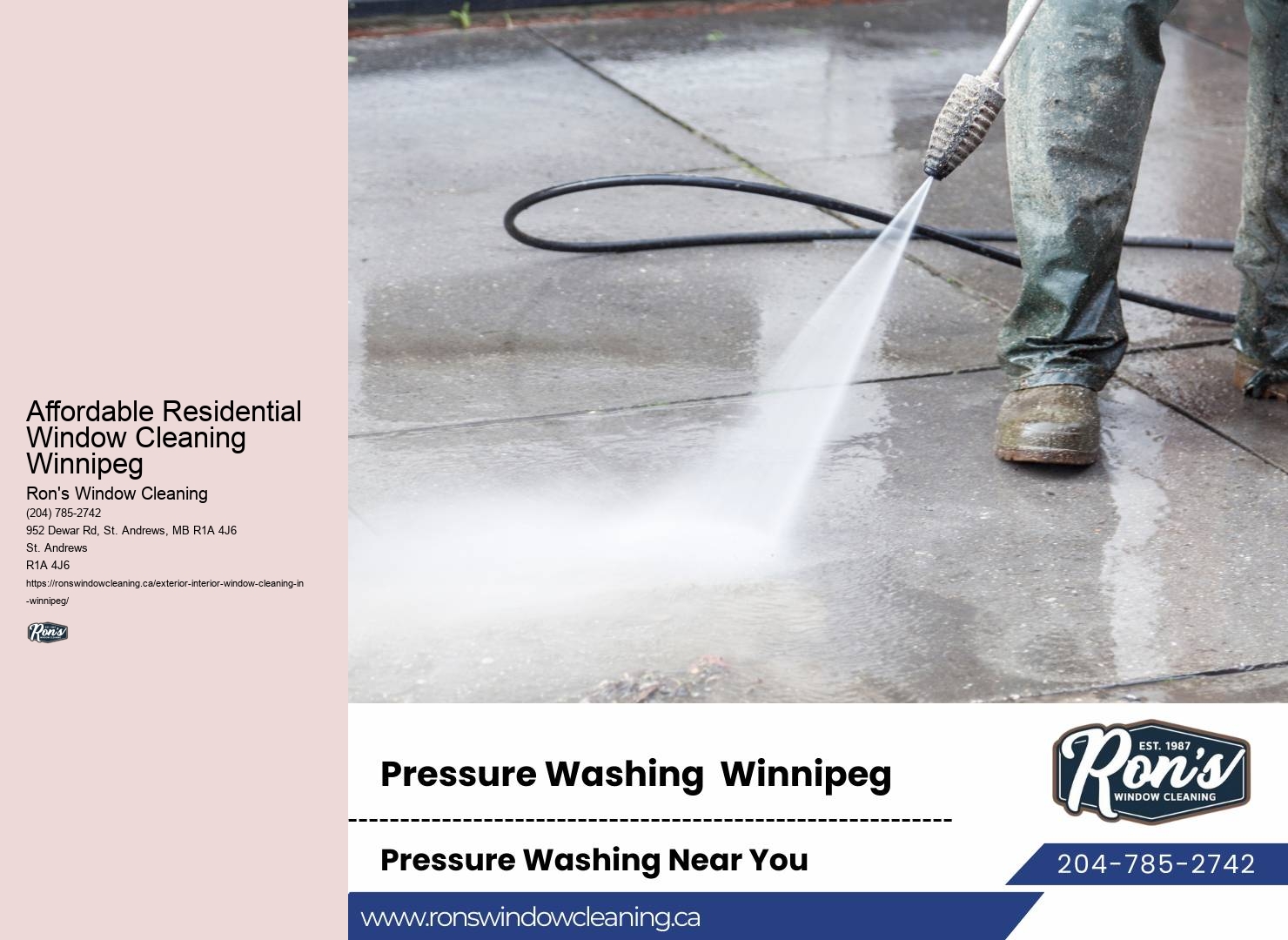Affordable Residential Window Cleaning Winnipeg Window Cleaning Ratings