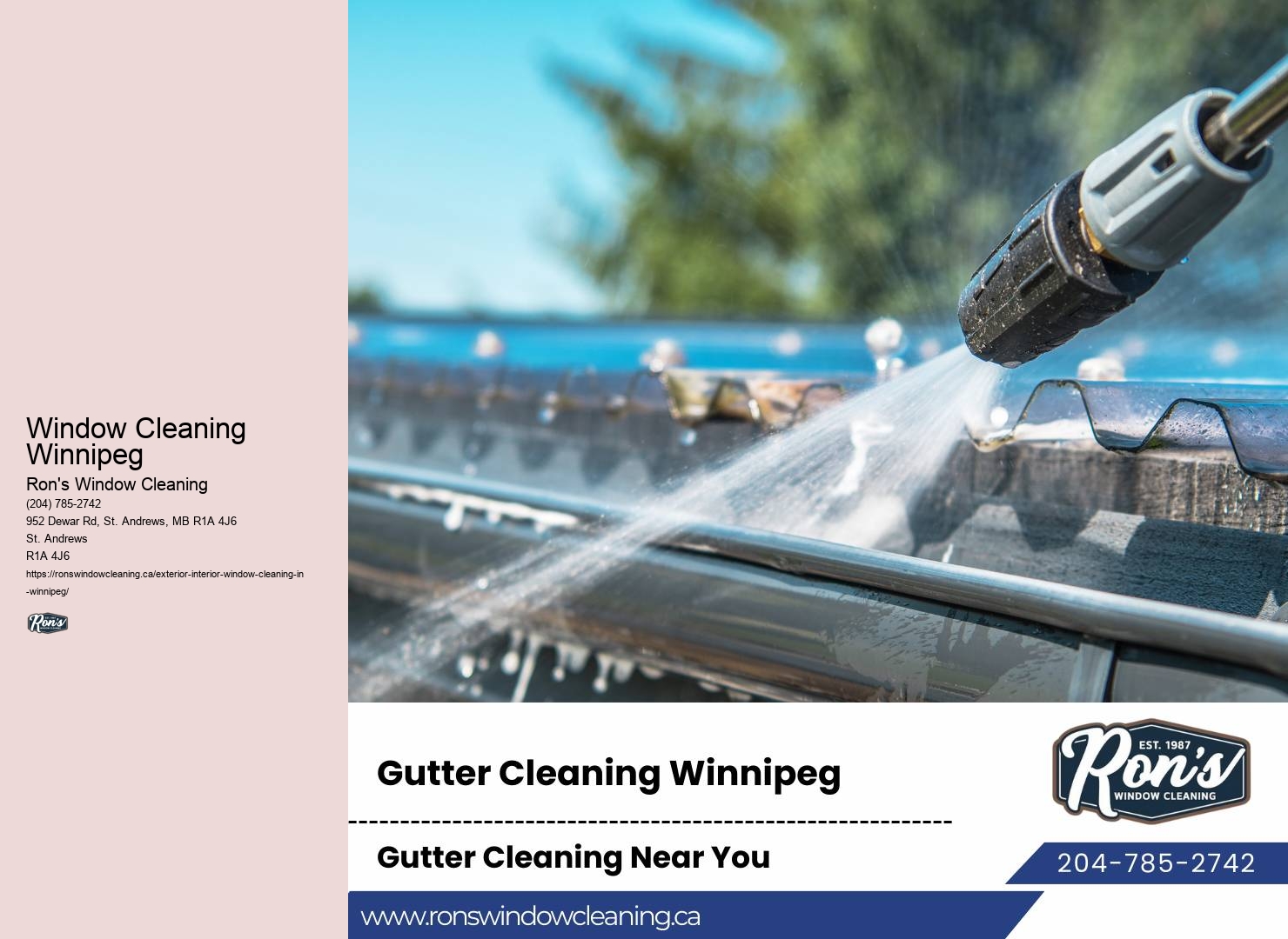 High Rise Window Washing Window Cleaning Winnipeg