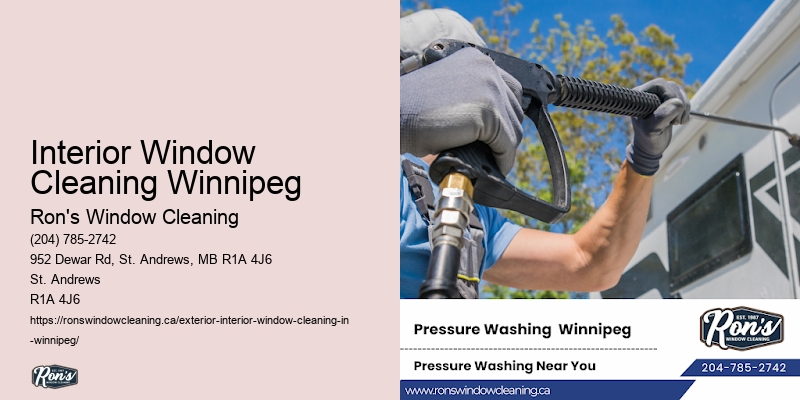 Interior Window Cleaning Winnipeg
