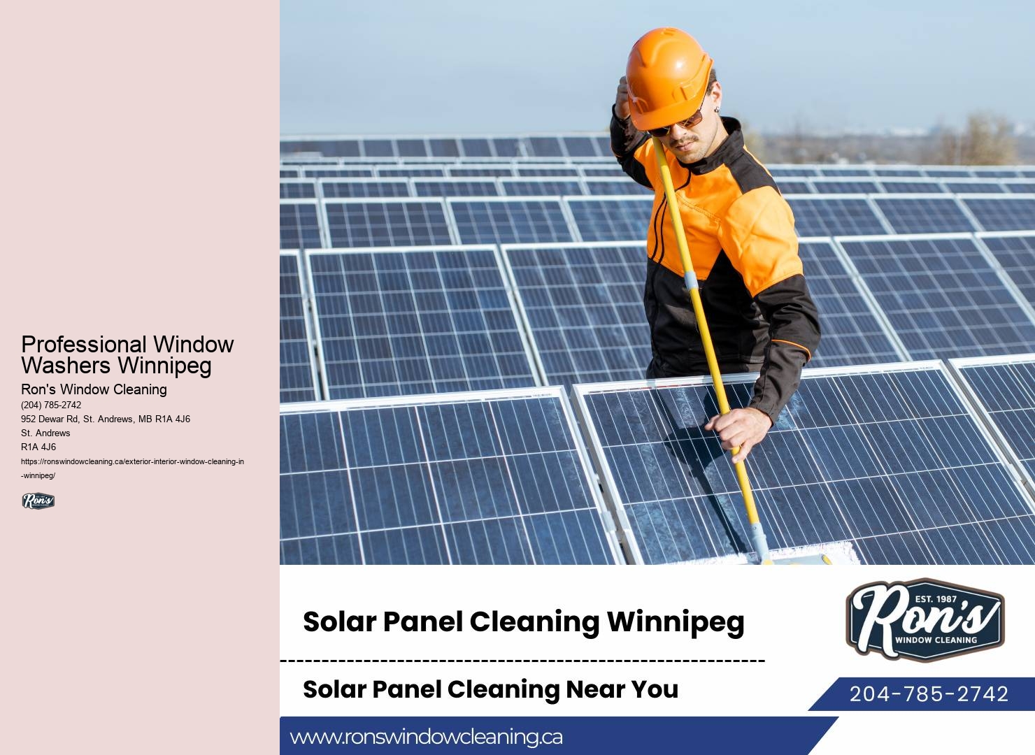 Window Cleaning Promotions Professional Window Washers Winnipeg