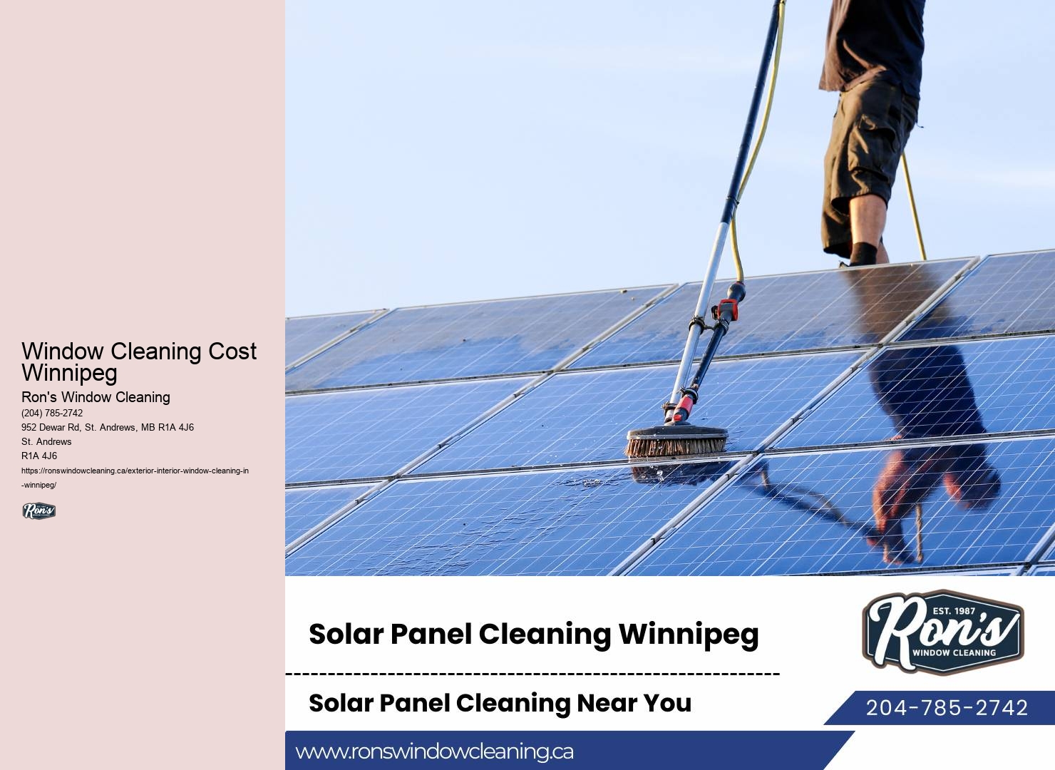Window Cleaning Cost Winnipeg Window Specialists