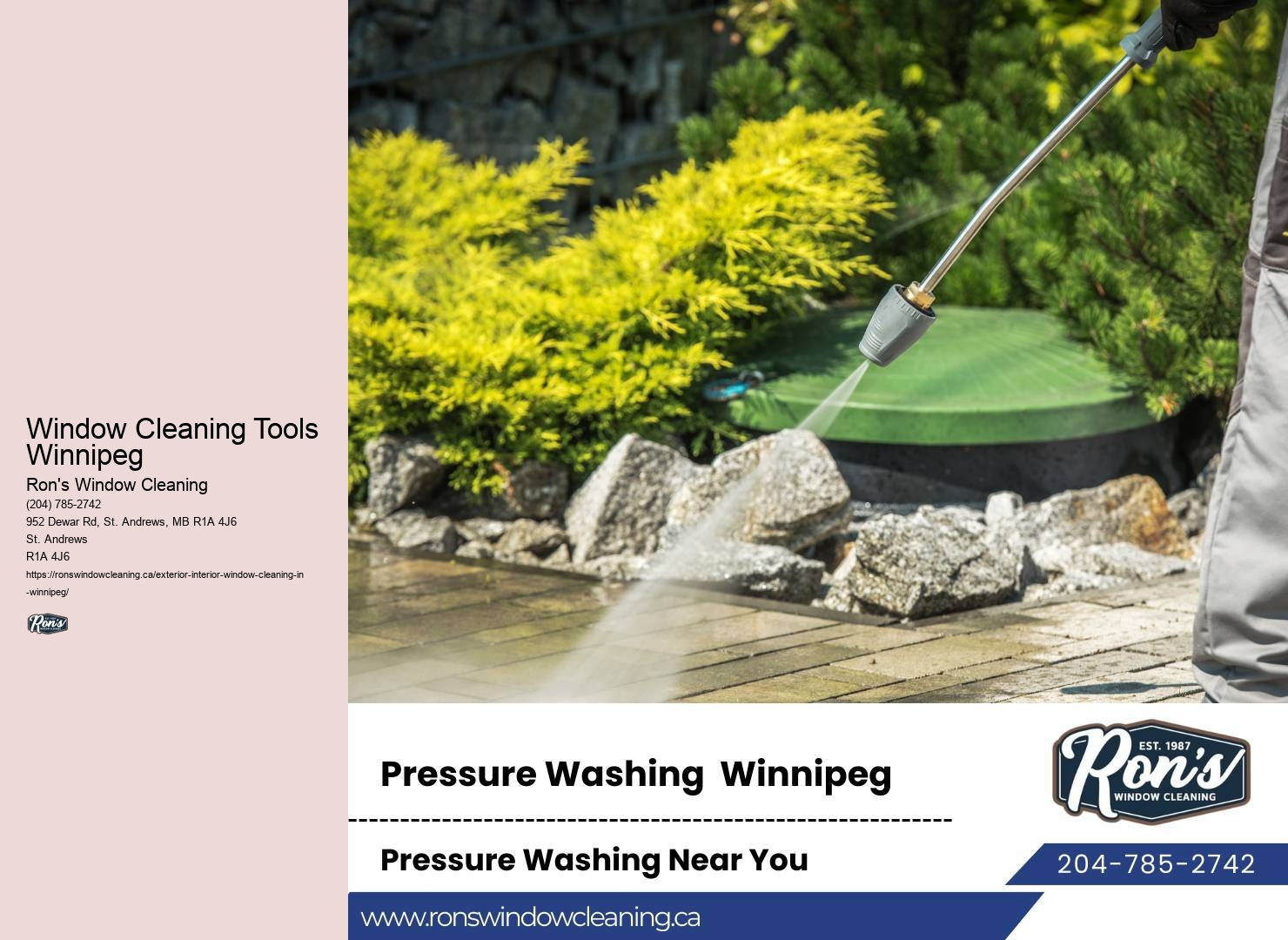 Local Window Cleaning Services Window Cleaning Tools Winnipeg