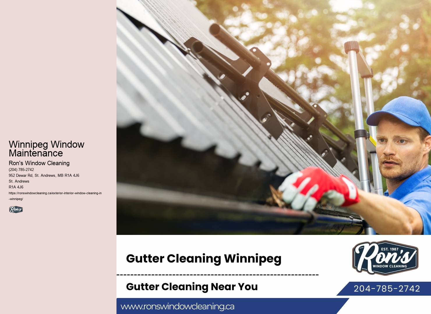 Window Cleaning Frequency Winnipeg Window Maintenance